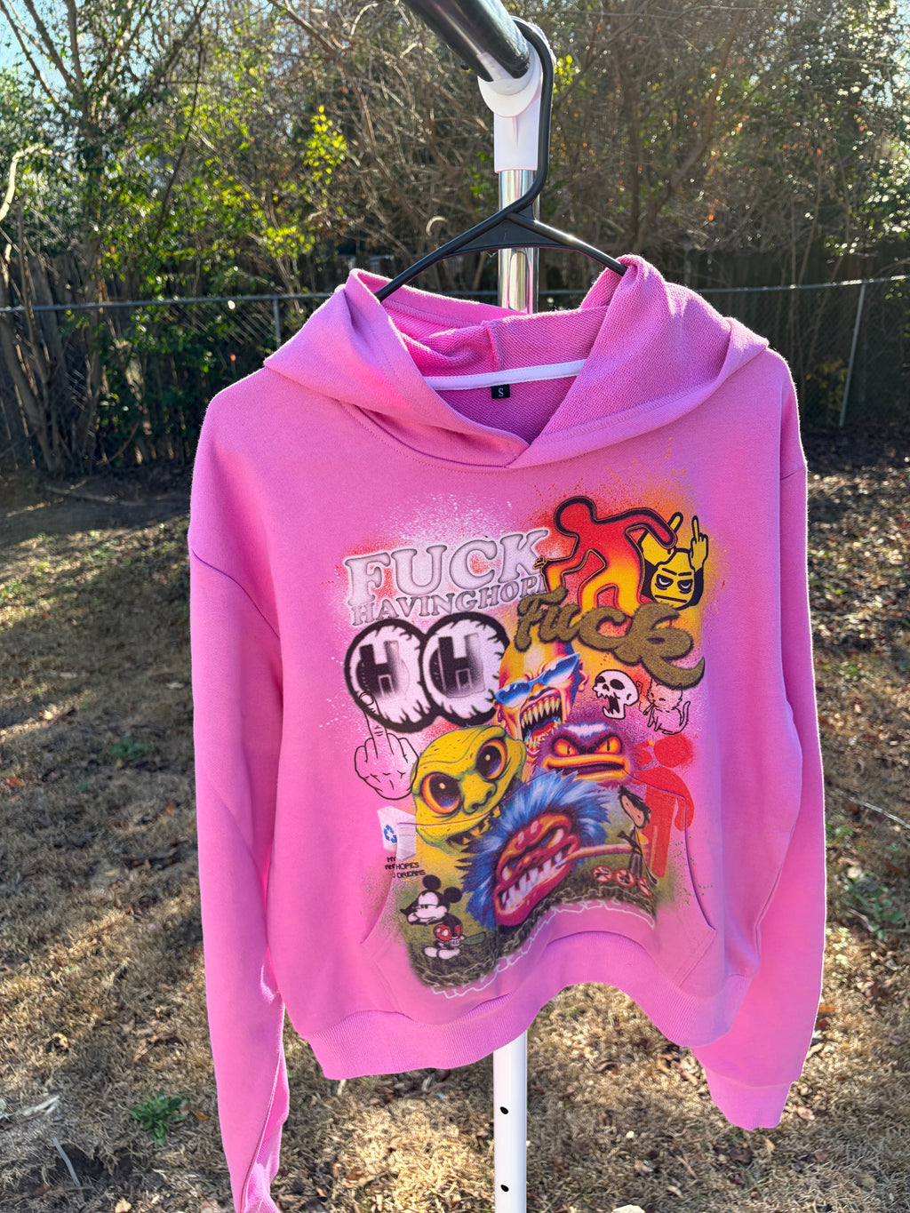 (Pink) FckHavingHope Hoodies