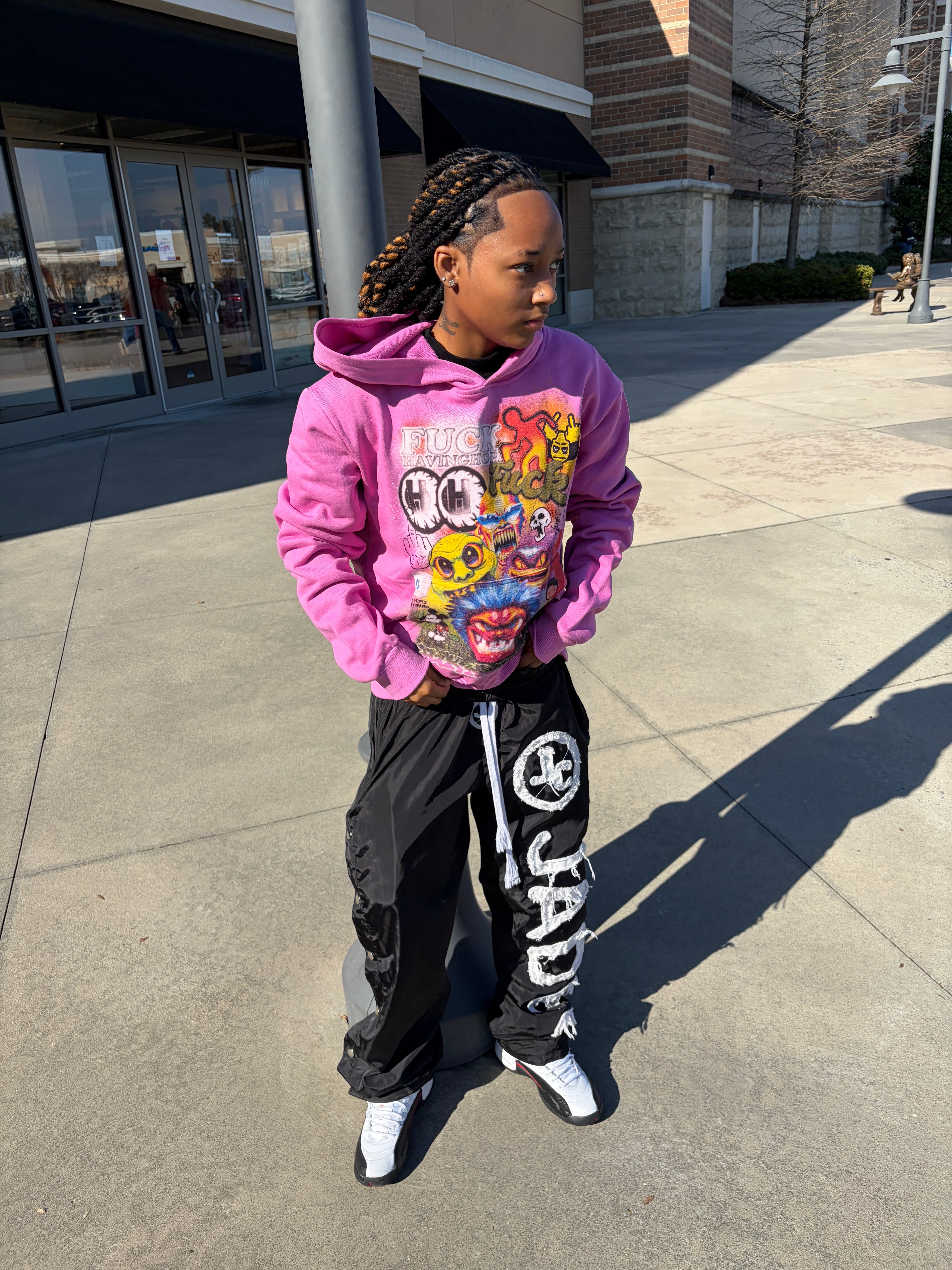 (Pink) FckHavingHope Hoodies