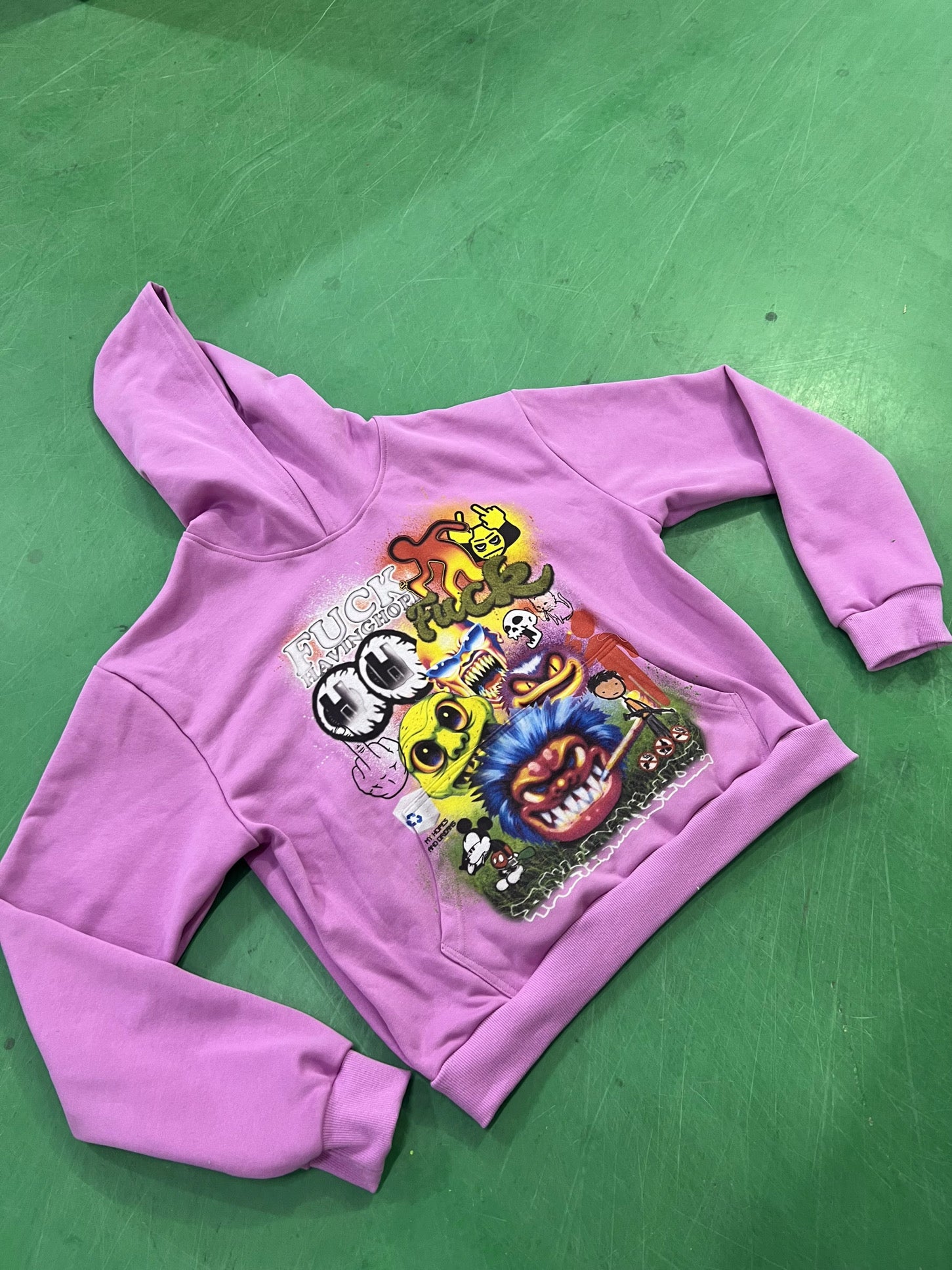 (Pink) FckHavingHope Hoodies