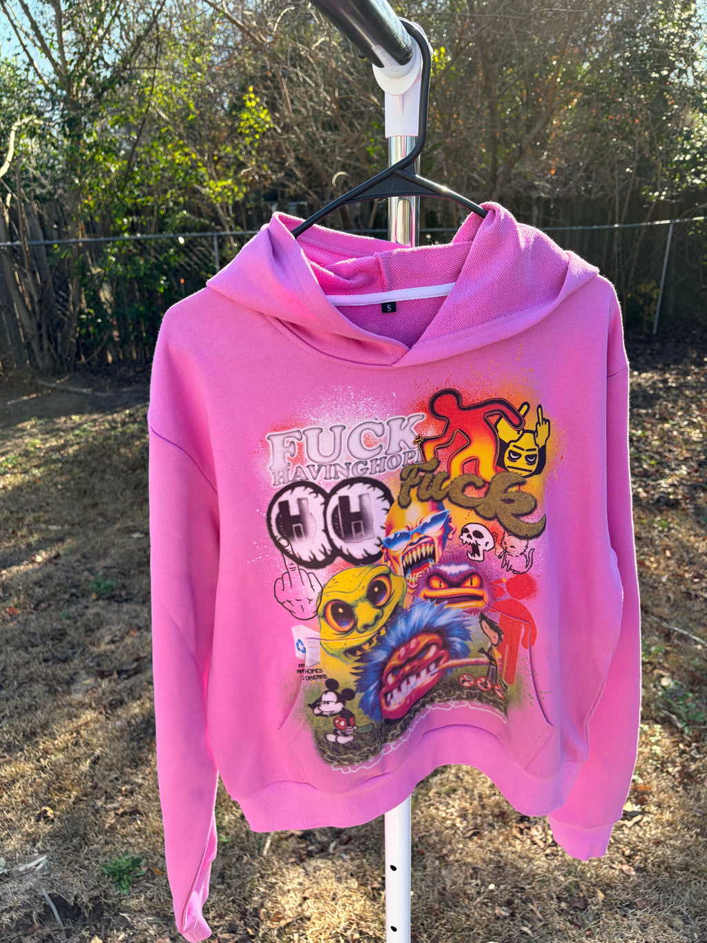 (Pink) FckHavingHope Hoodies