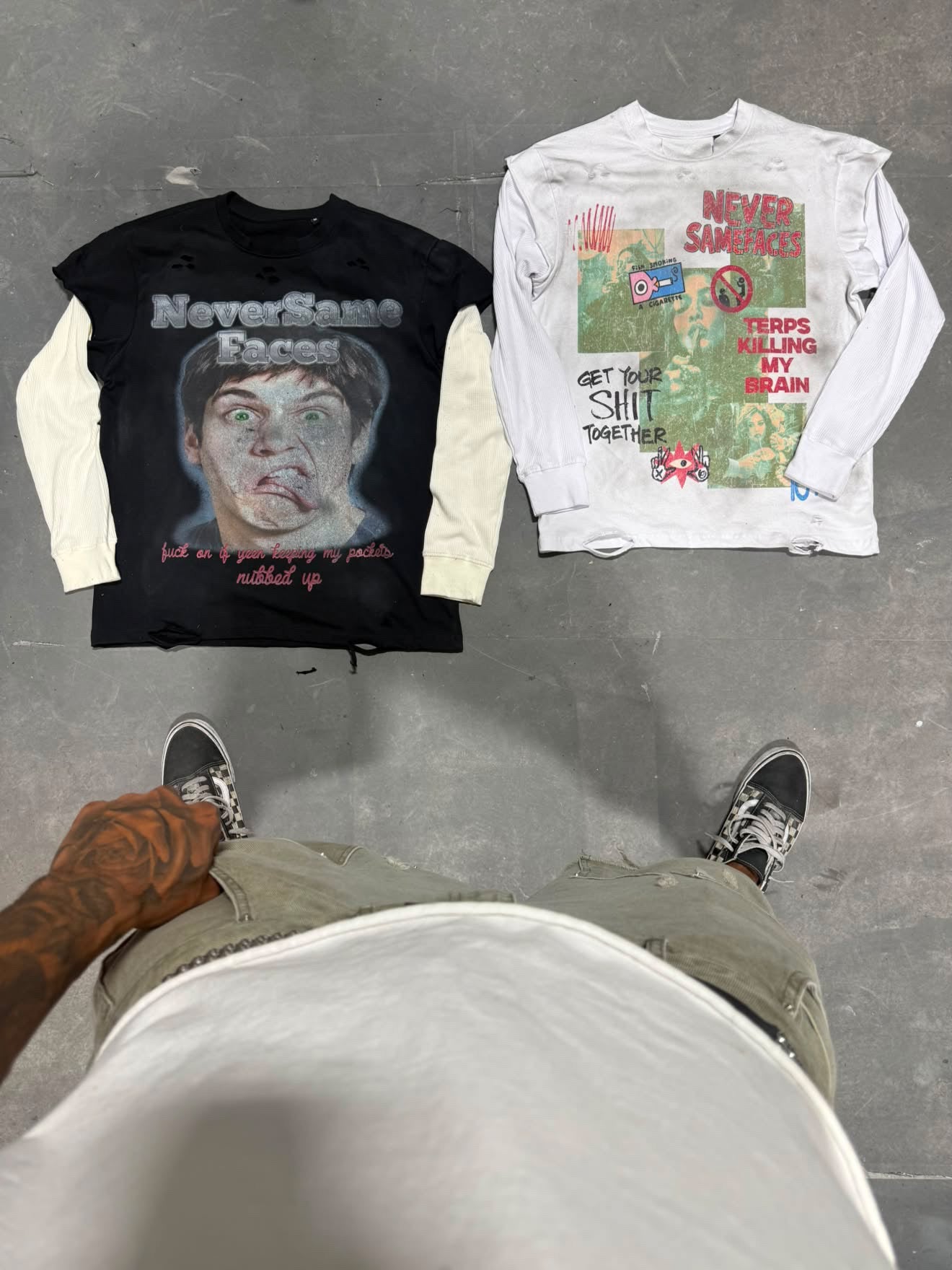 “Greed” Black Tee